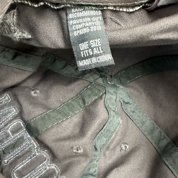 Football People Hat Cap Gray We People Pavilion Embroidered Strapback Adjustable - Picture 12 of 12